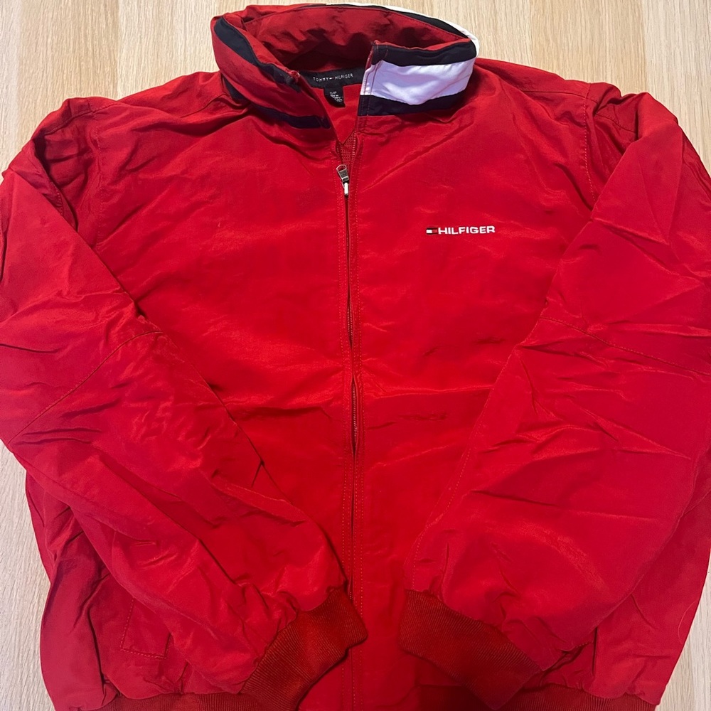Tommy Hilfiger zip up size small. VINTAGE